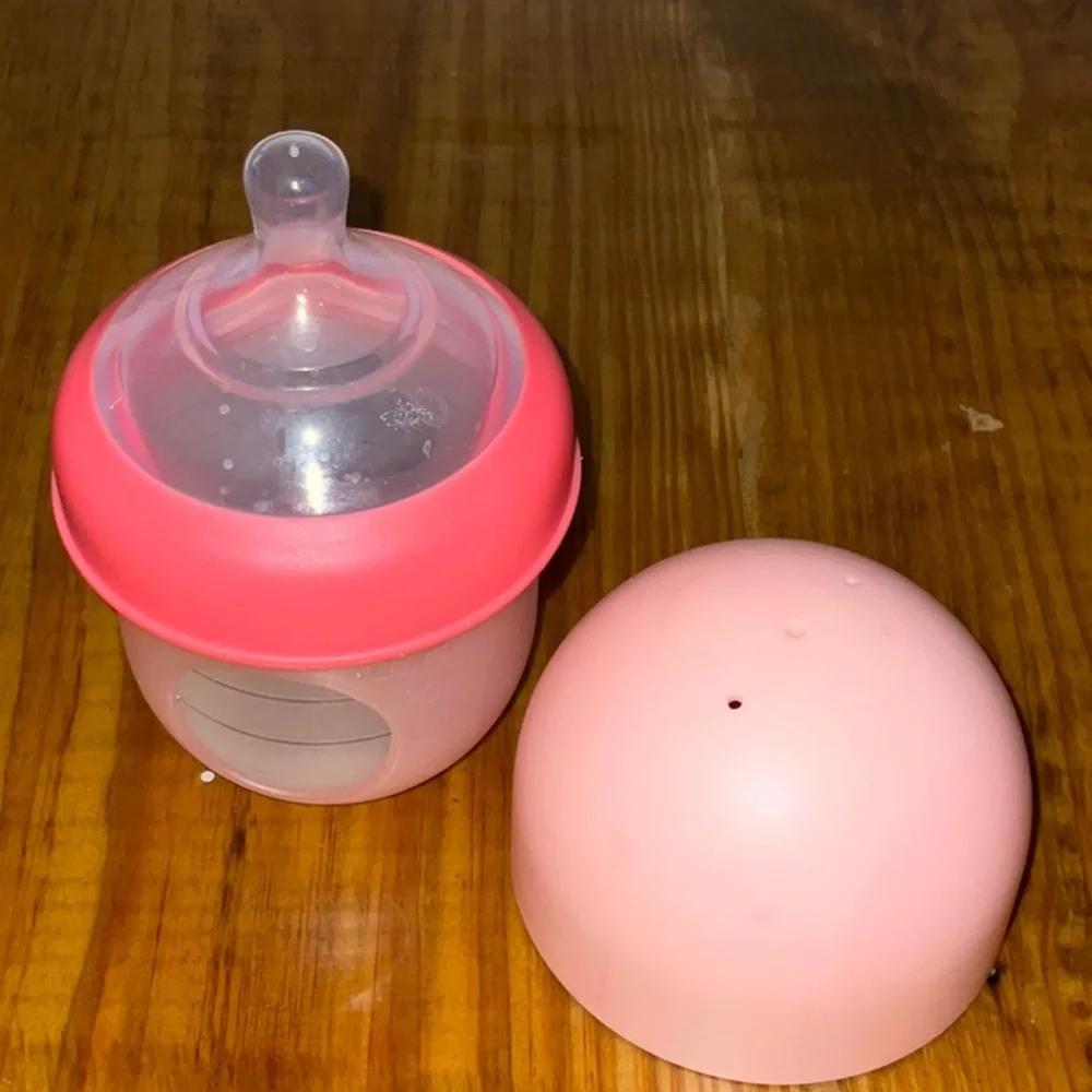 Boon Nursh Silicone Baby Bottle (120nL/4oz)